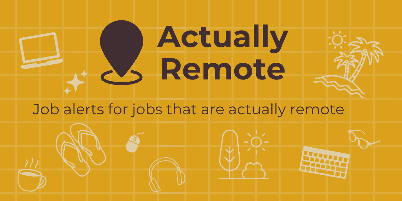 Actually Remote Banner